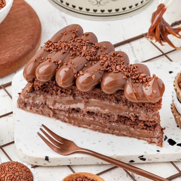 Fatia de Brigadeiro Belga