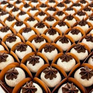 Brigadeiros Leite Ninho com Nutella