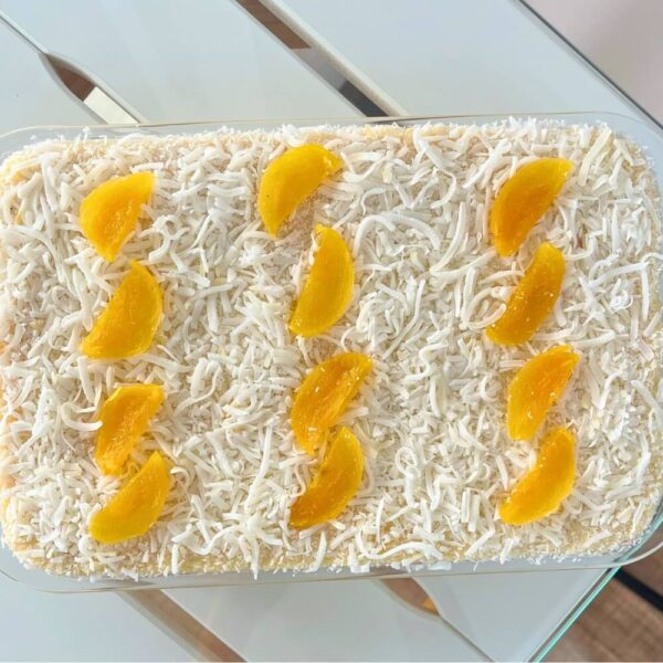 Bolo Travessa Coco com Damasco - Imagem 2